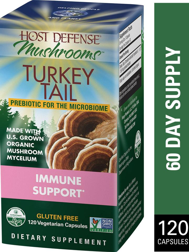 Host Defense Turkey Tail (120vcap) - Lifestyle Markets